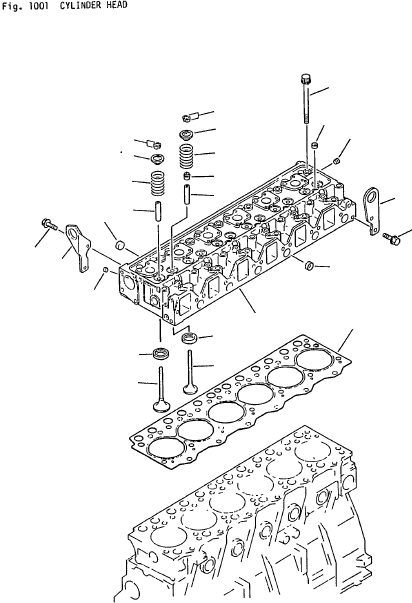 GASKET,HEAD (K1) 6207-11-1810 KOMATSU
