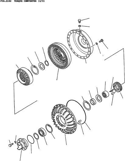 Корпус 3ED-13-41210 KOMATSU