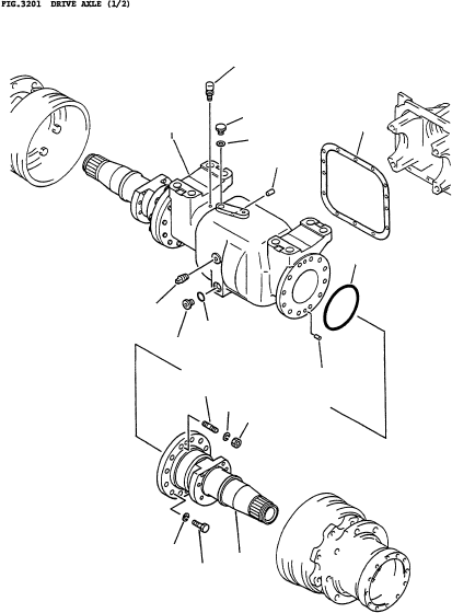 Прокладка 07003-12430 KOMATSU