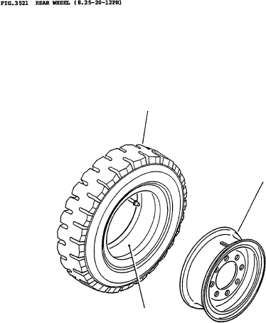 Обод колеса 3ED-28-43120 KOMATSU