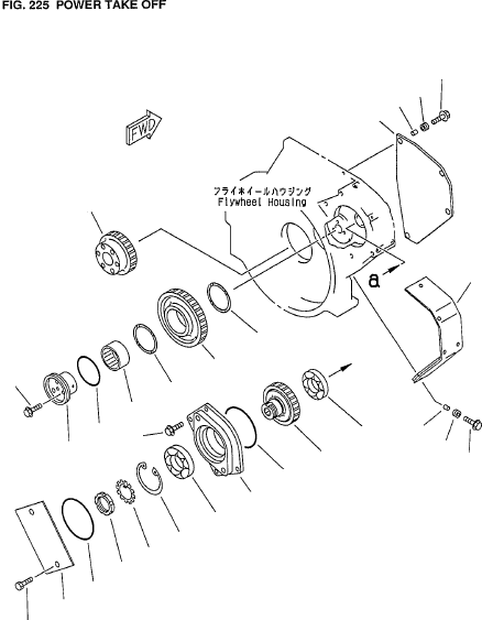 Фиксатор 6136-21-4620 KOMATSU