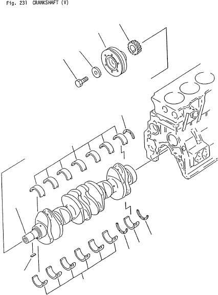 PULLEY, CRANK 6206-31-1462 KOMATSU