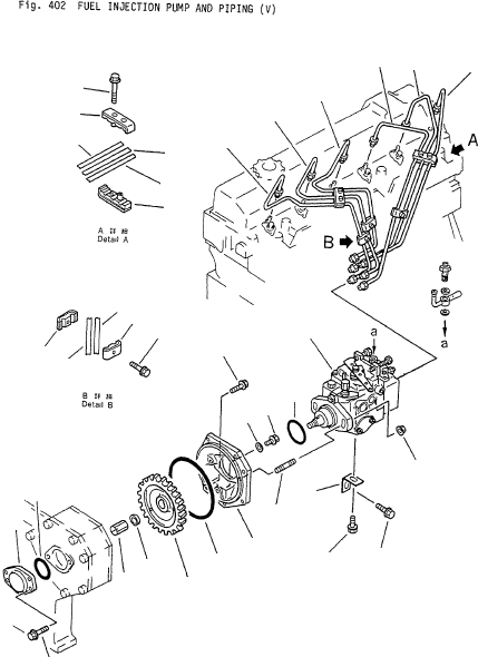 INJECTION PUMP ASSY 6206-71-1173 KOMATSU
