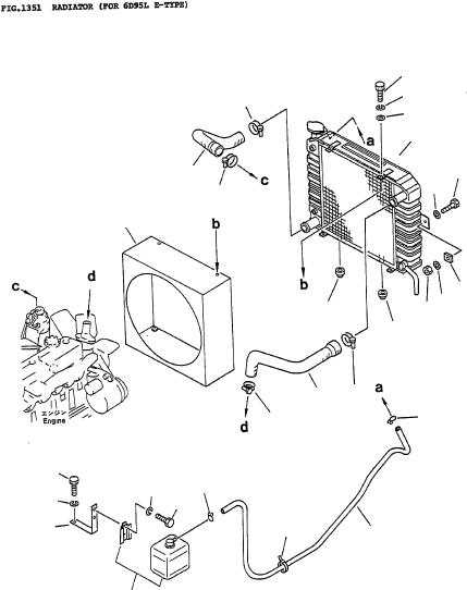 RADIATOR ASSY 3FD-04-11310 KOMATSU