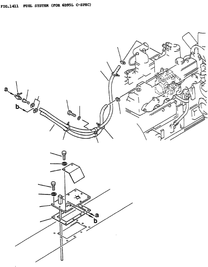 Крышка 3FD-05-11310 KOMATSU