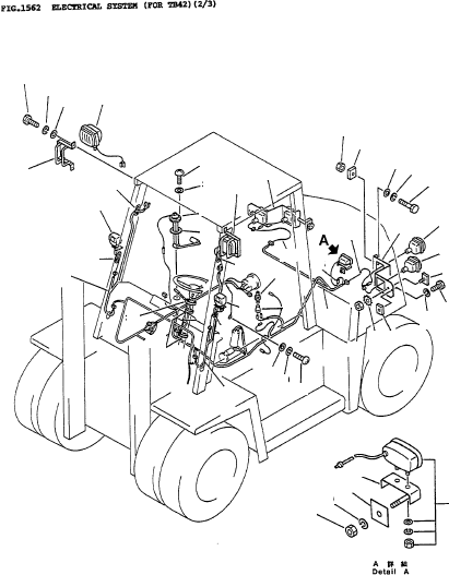 Жгут проводов 3FD-55-11730 KOMATSU
