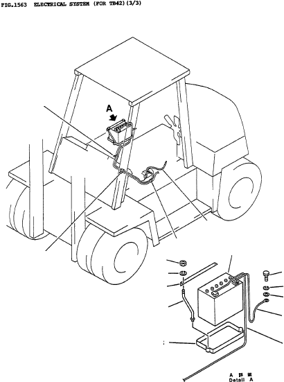Зажим 3EE-55-13340 KOMATSU
