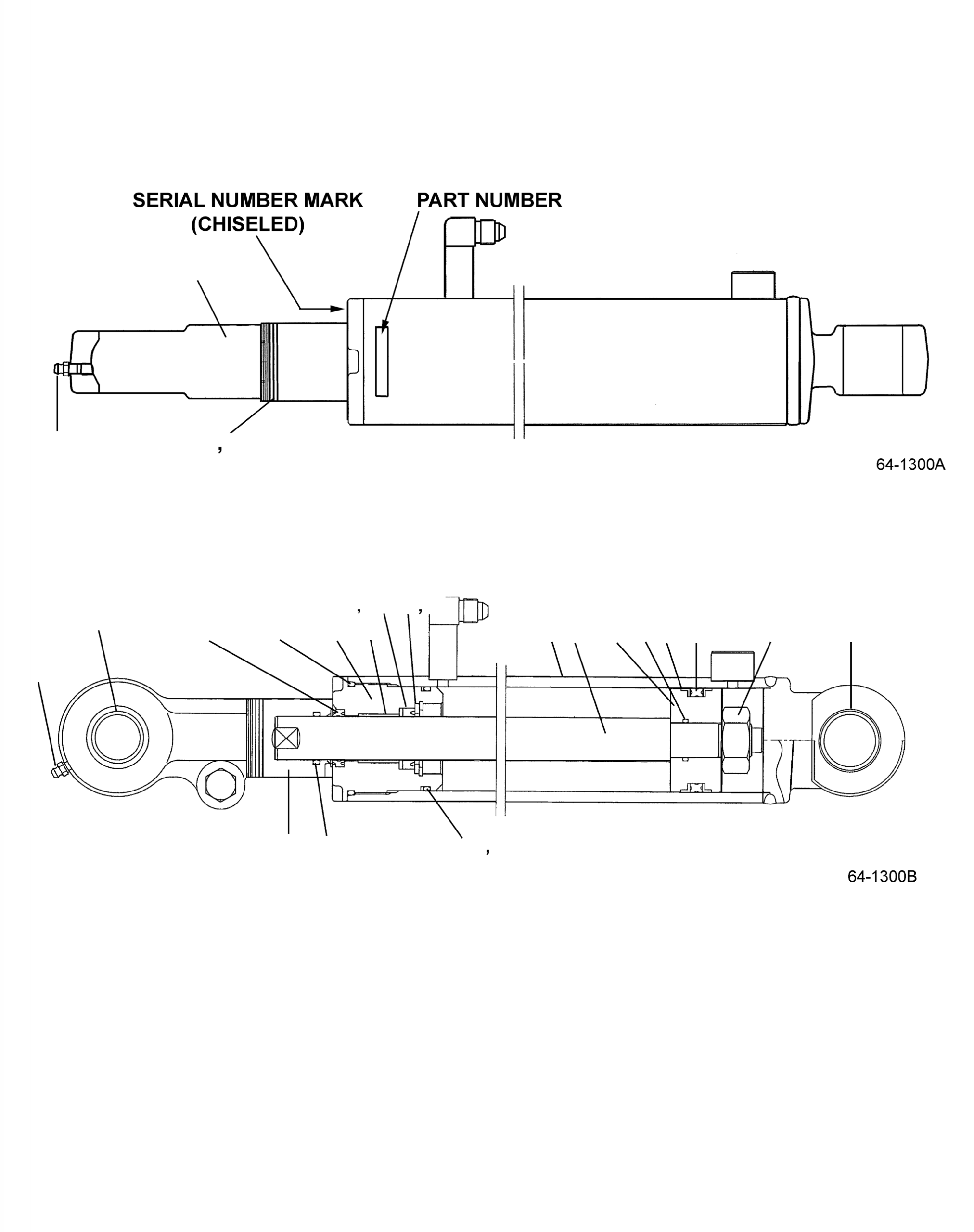 TILT CYLINDER, AMX (5/7) 37A-2BP-A110 KOMATSU
