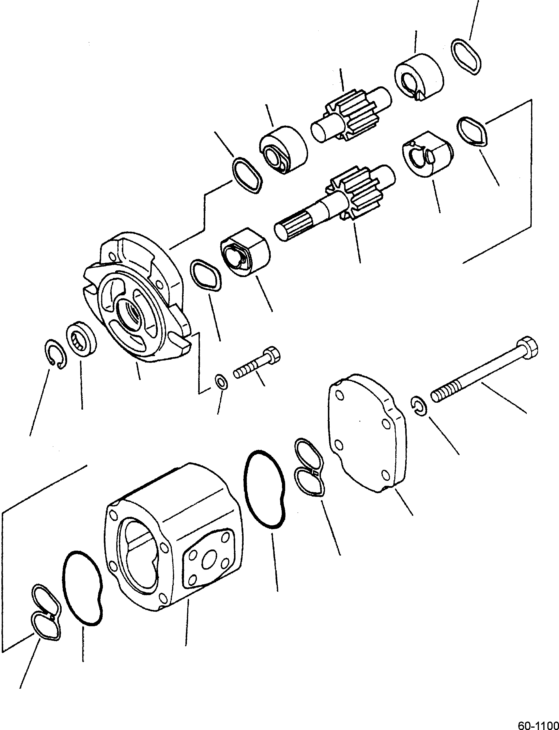 HYDRAULIC PUMP ASSY 37R-1KF-6050 KOMATSU