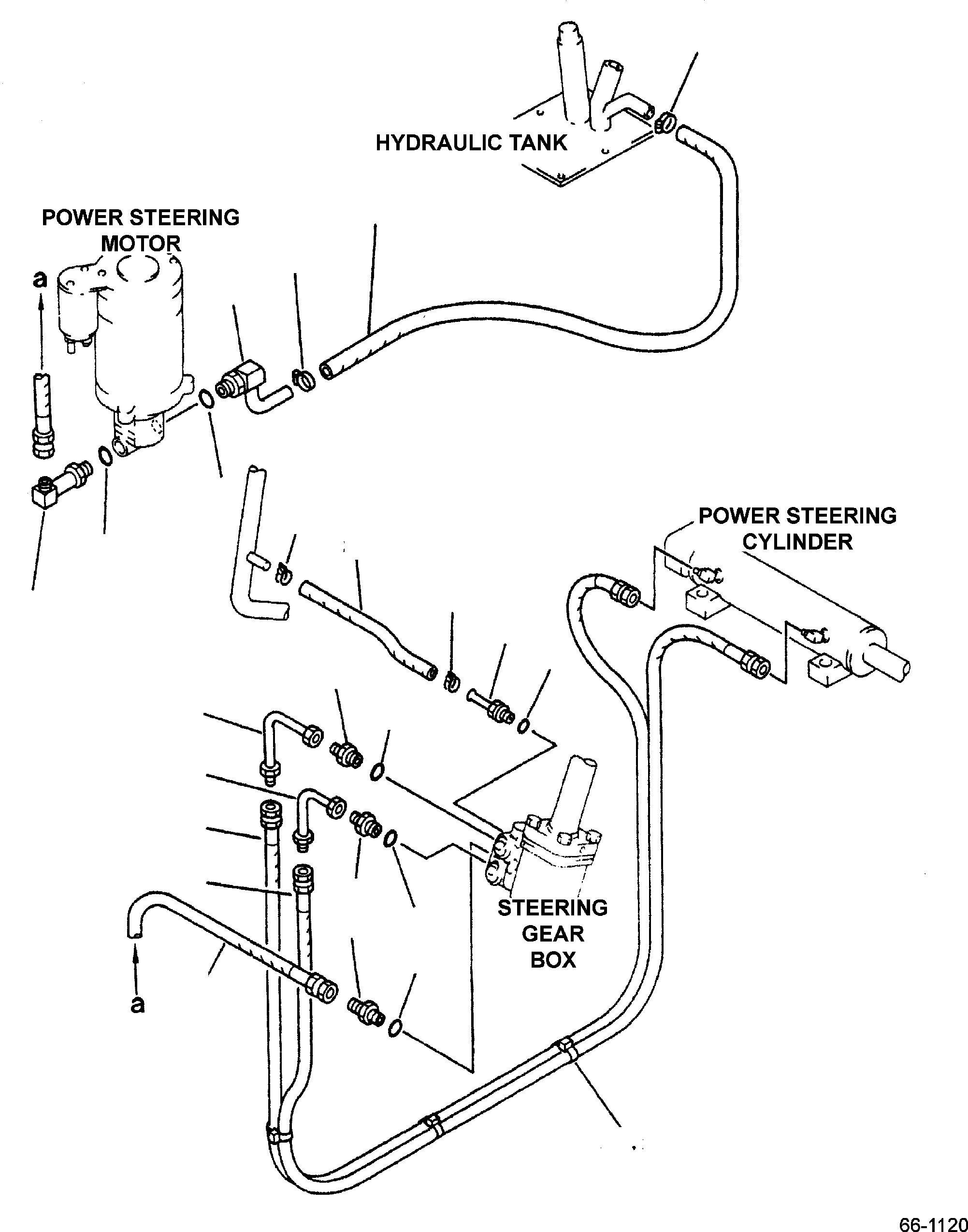 Шланг 07260-20921 KOMATSU