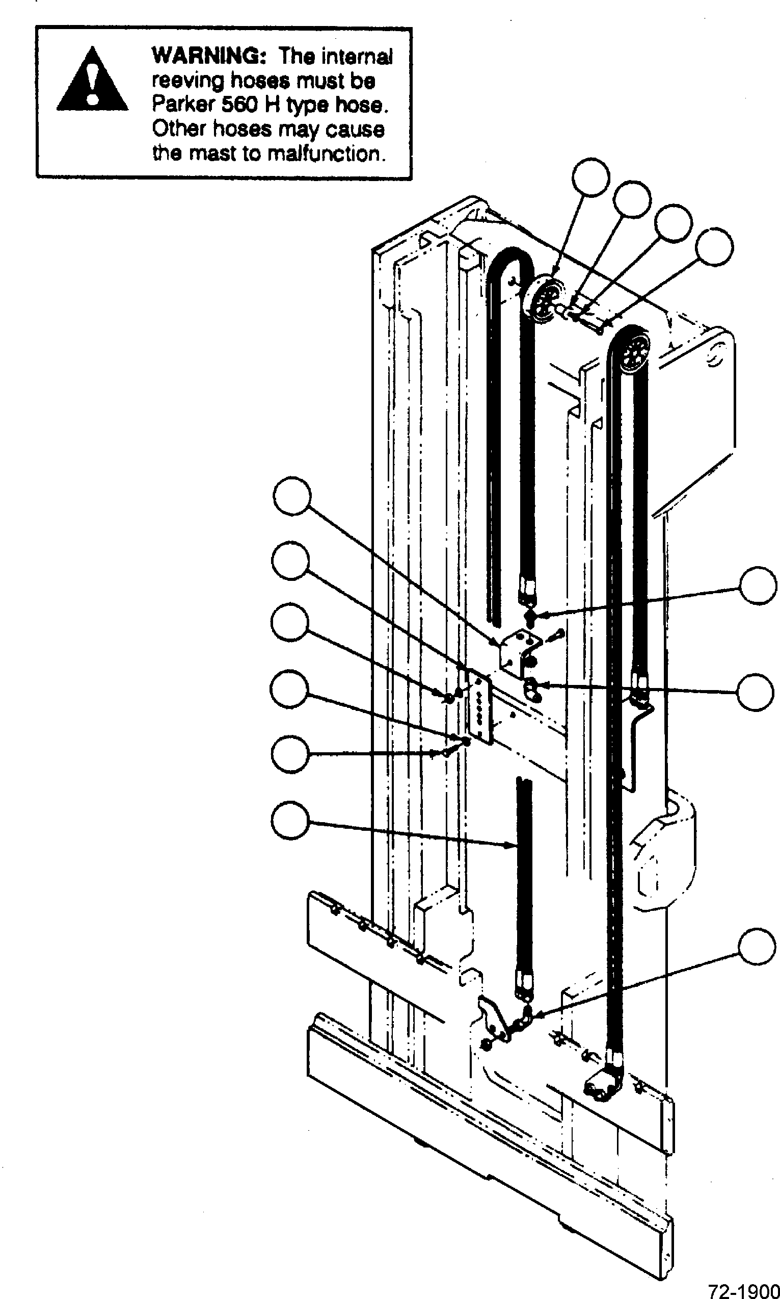INTERNAL REEVING GROUP (RCHL 69) CC688736 KOMATSU