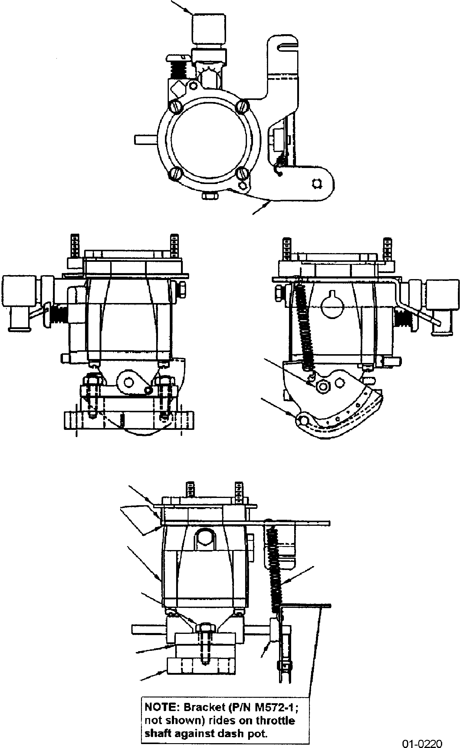 LPG CARBURETOR ASSY (AX/BX) I173 KOMATSU