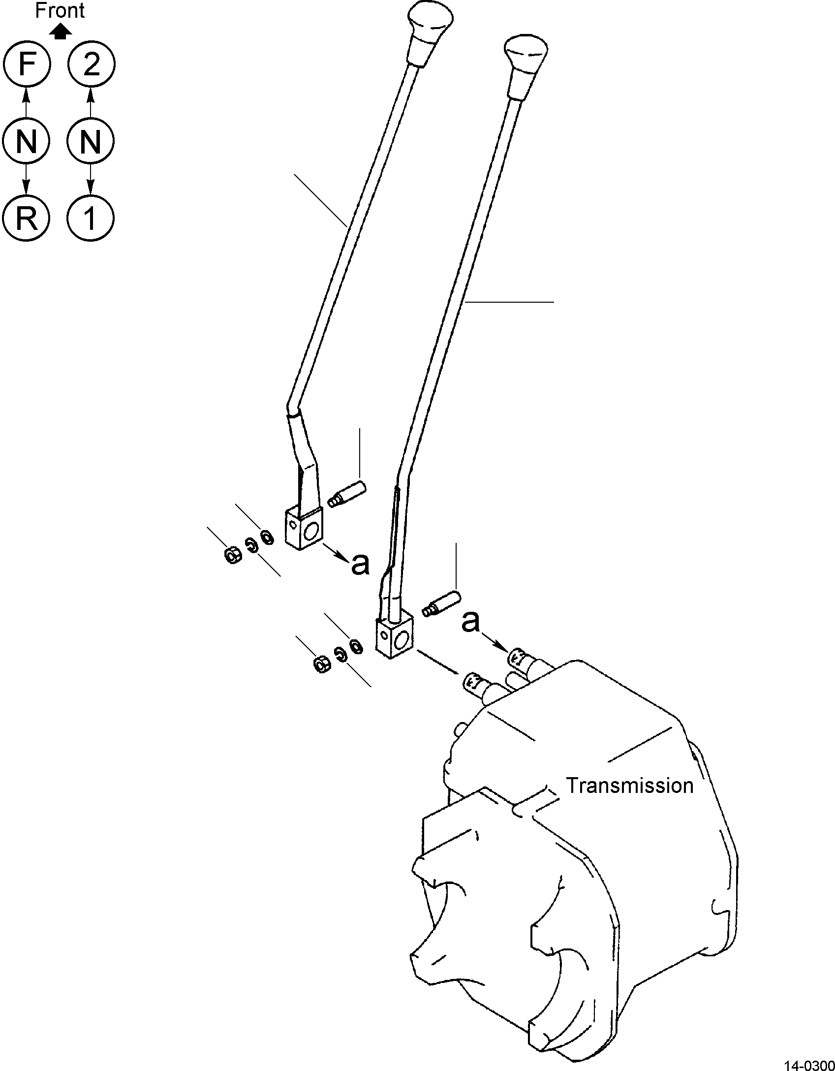 LEVER, SPEED SELECTOR 3EB-35-31160 KOMATSU