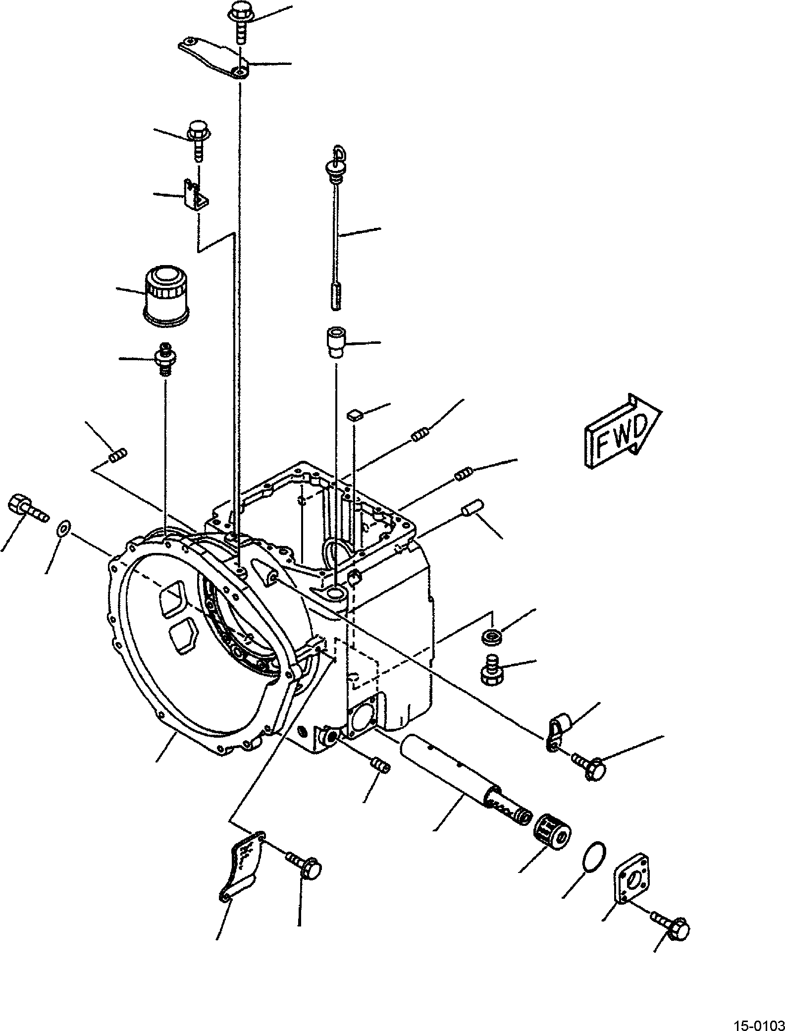 Корпус AS35141-B360 KOMATSU