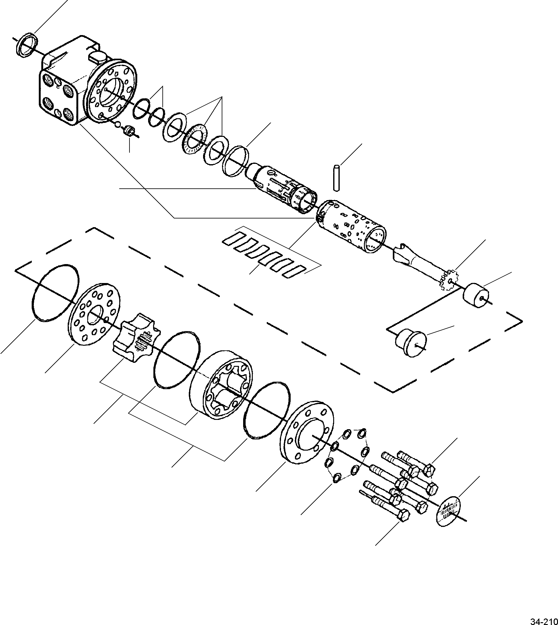 KIT, STEER VALVE SEAL 150N4044 KOMATSU