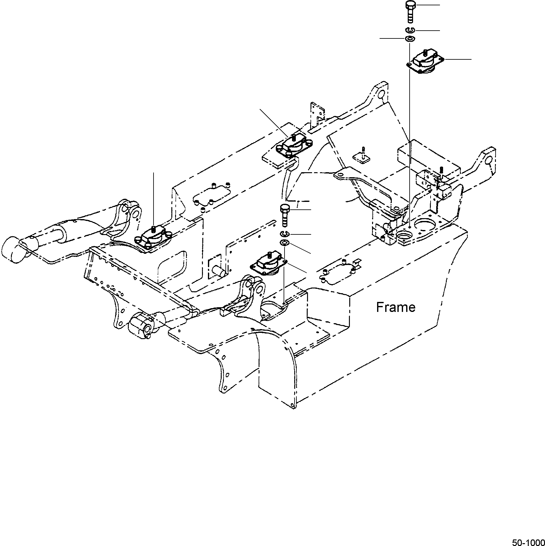 CUSHION, FRONT 3EB-51-32110 KOMATSU
