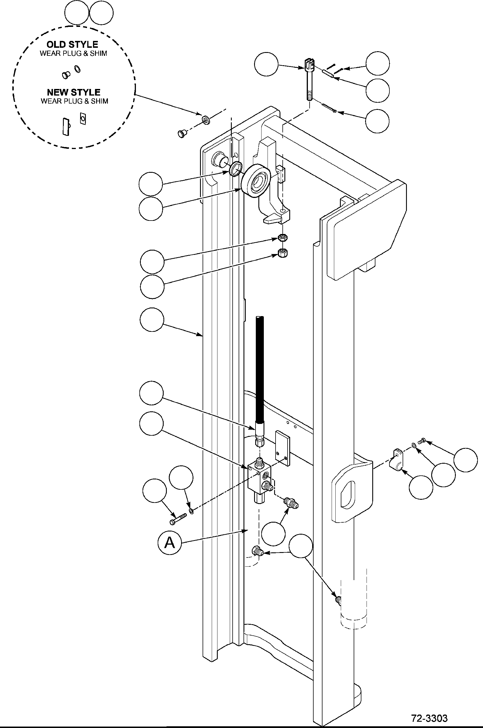 CAPSCREW, M10 X 20 3EB-79-A5330 KOMATSU