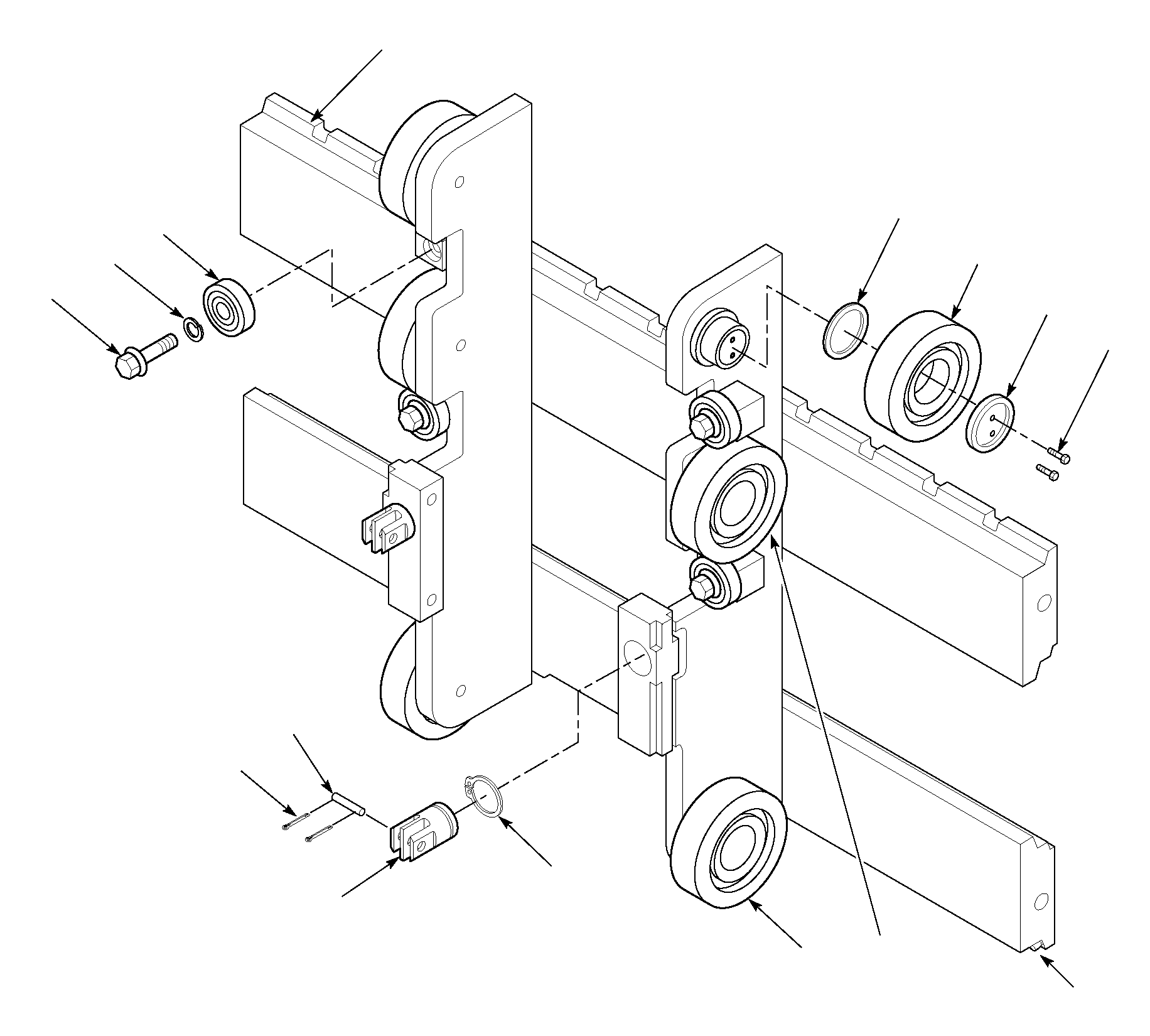 CARRIAGE SERVICE KIT CC219225 KOMATSU