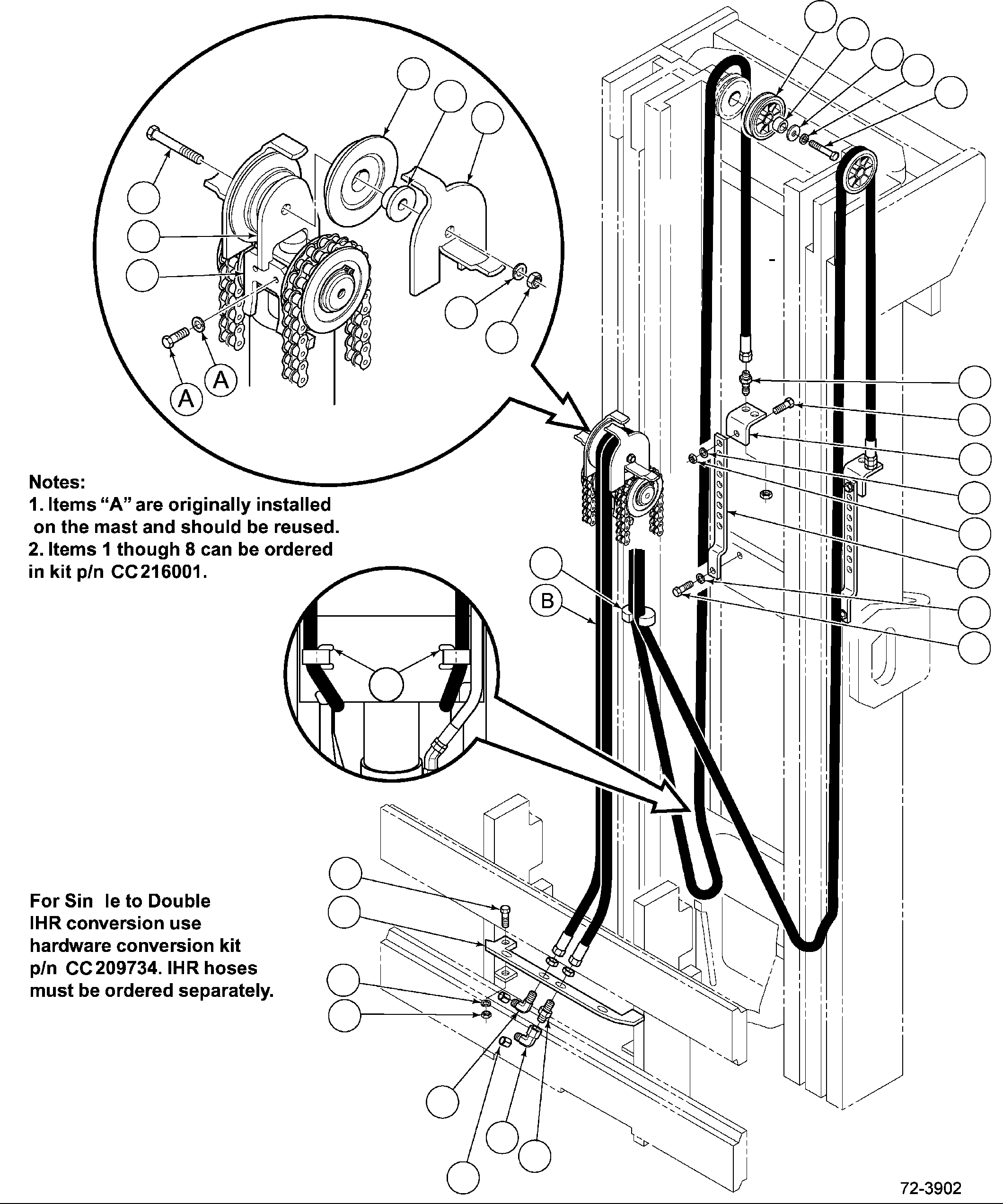 IHR BRACKET CC215997 KOMATSU