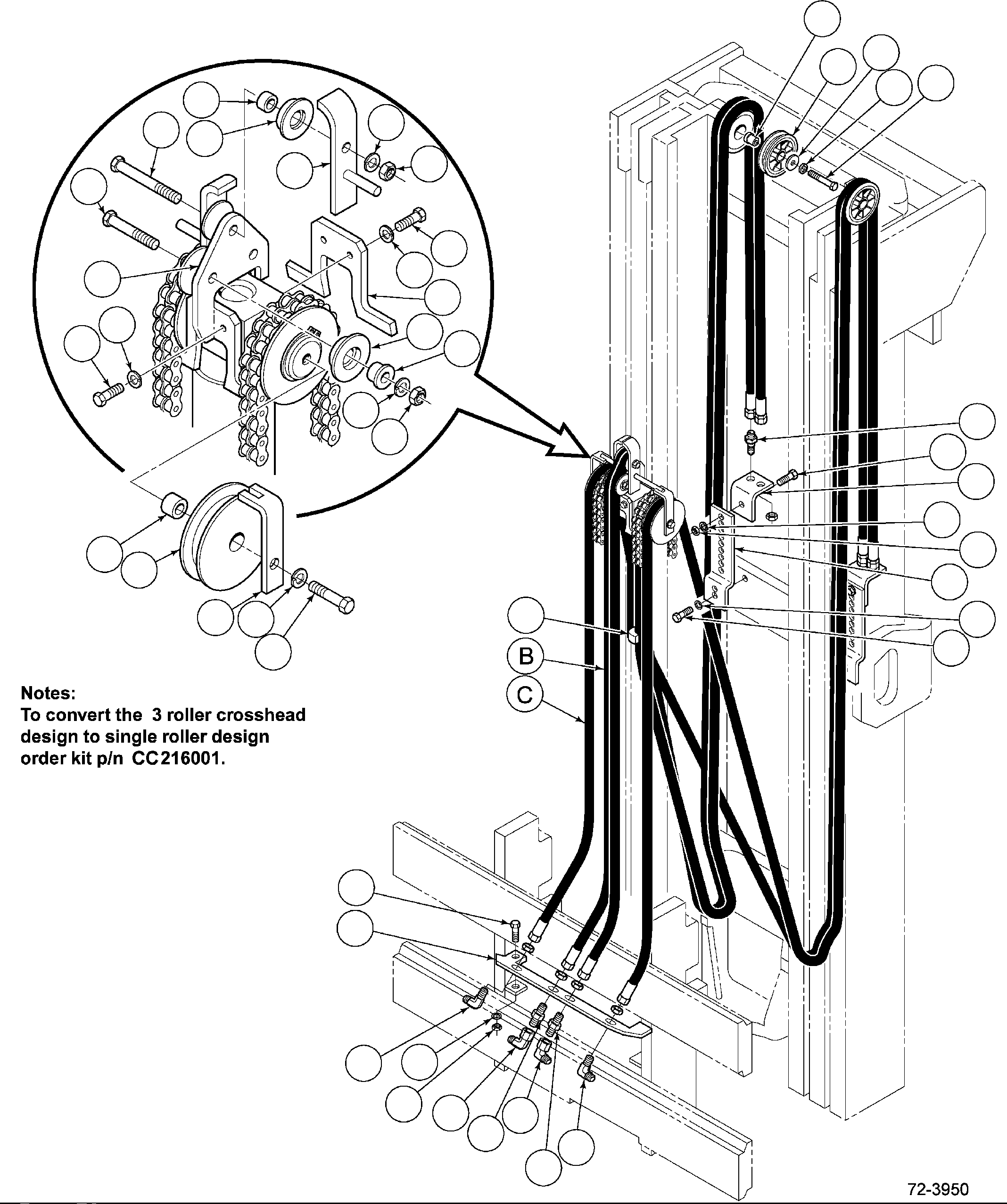 HOSE GUARD CC208721 KOMATSU