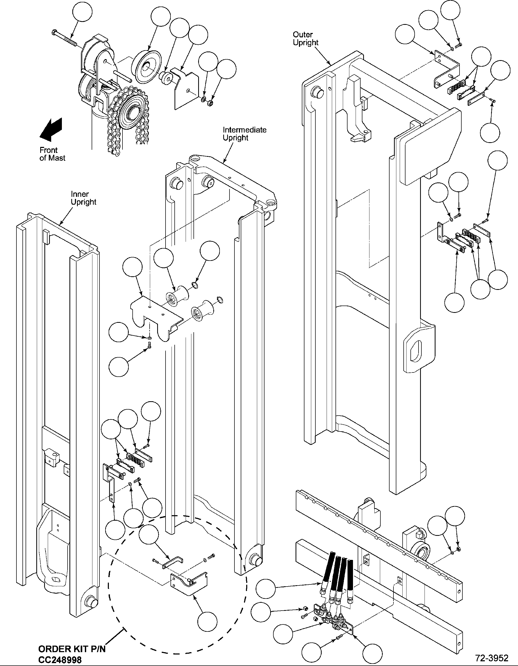 SHEAVE CC210662 KOMATSU