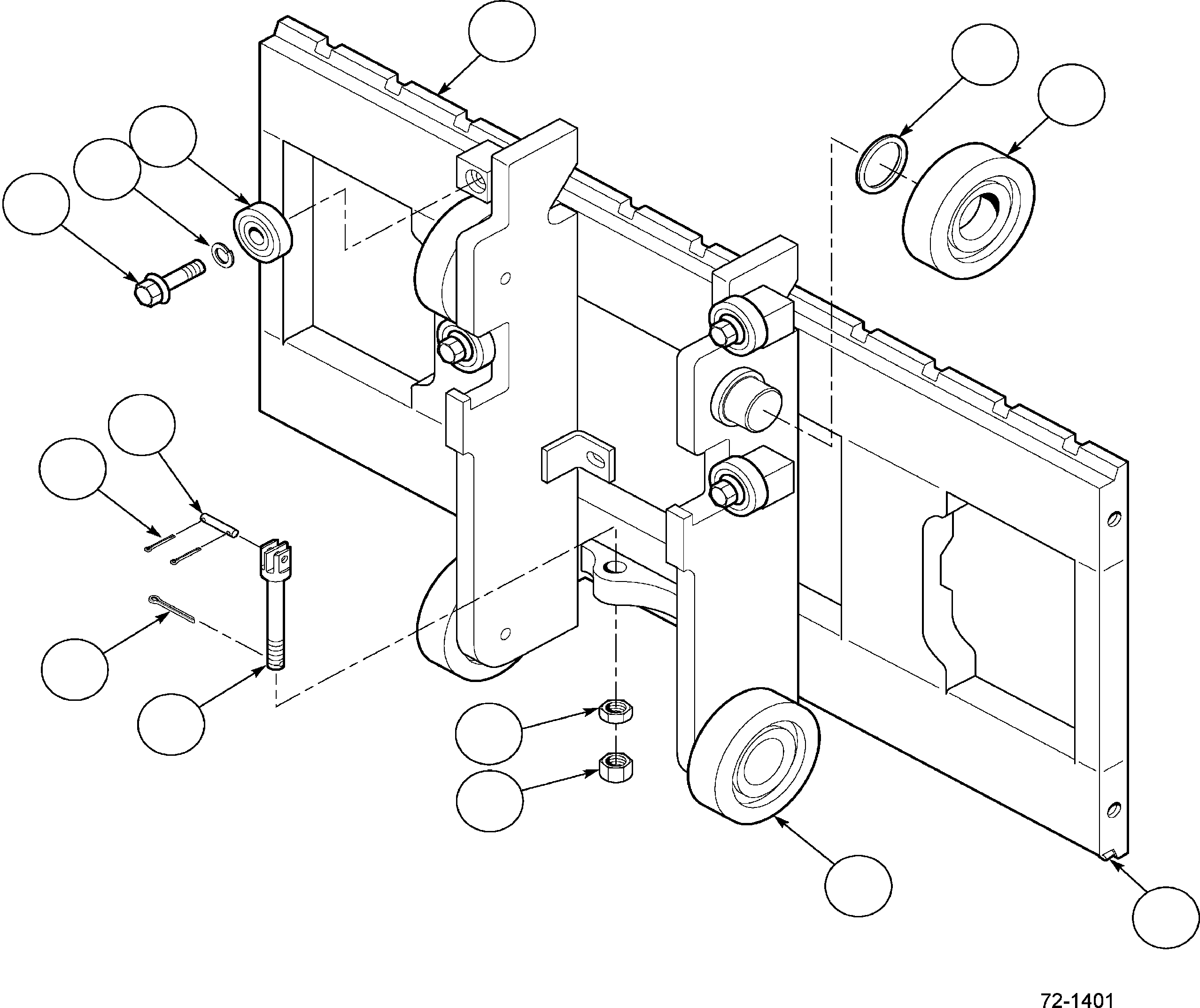 CARRIAGE, HI-VIS 41 (CUSHION) CC221156 KOMATSU