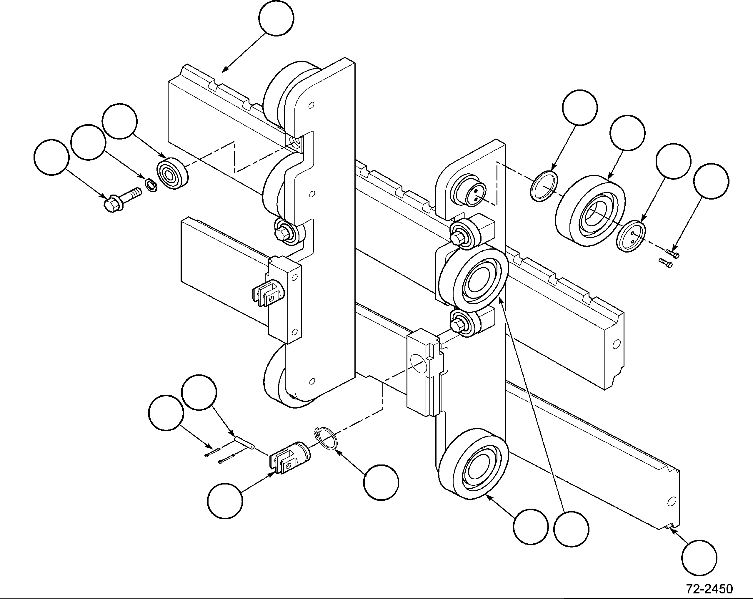 CARRIAGE 31 (PNEUMATIC) CC221291 KOMATSU