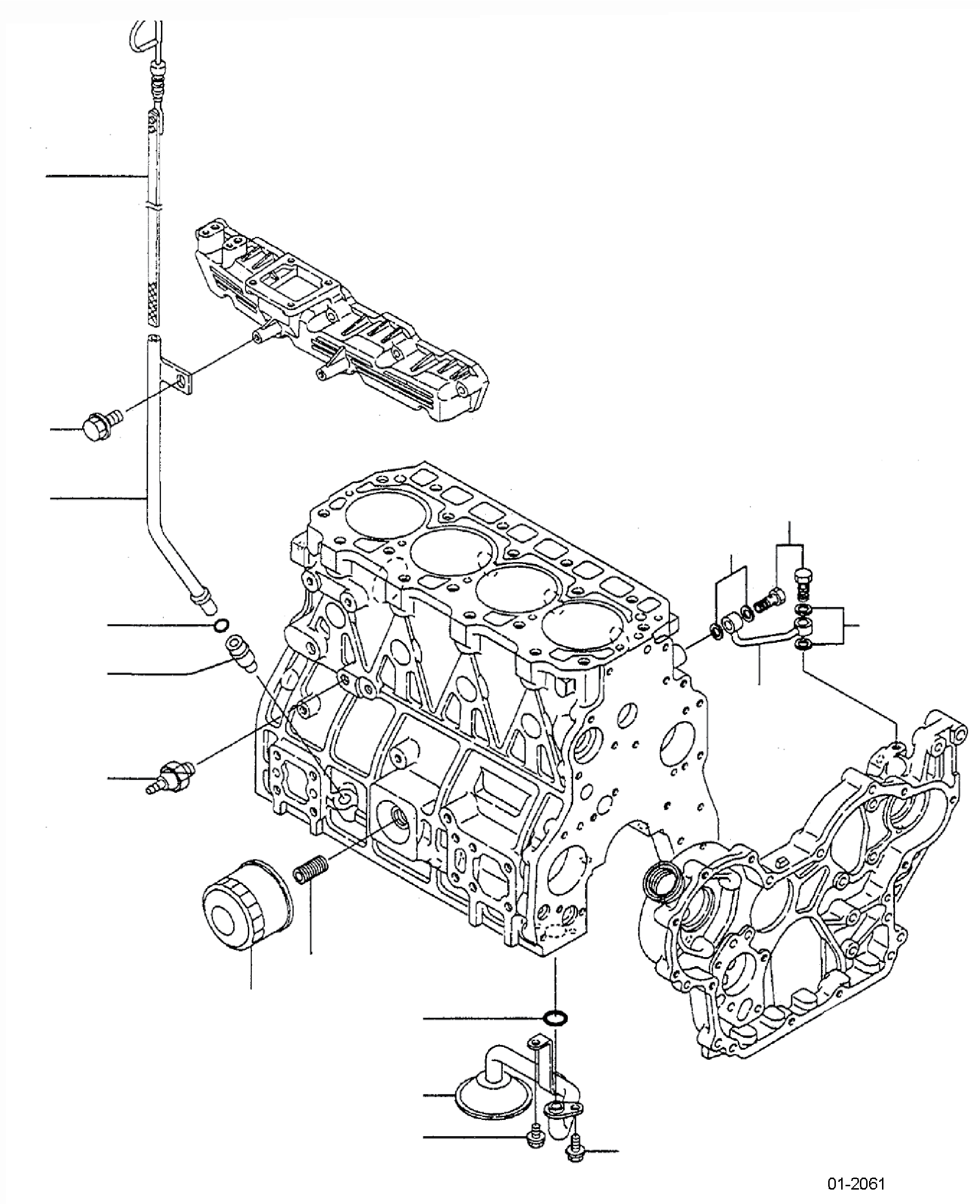 Щуп уровня масла YM129930-34800 KOMATSU