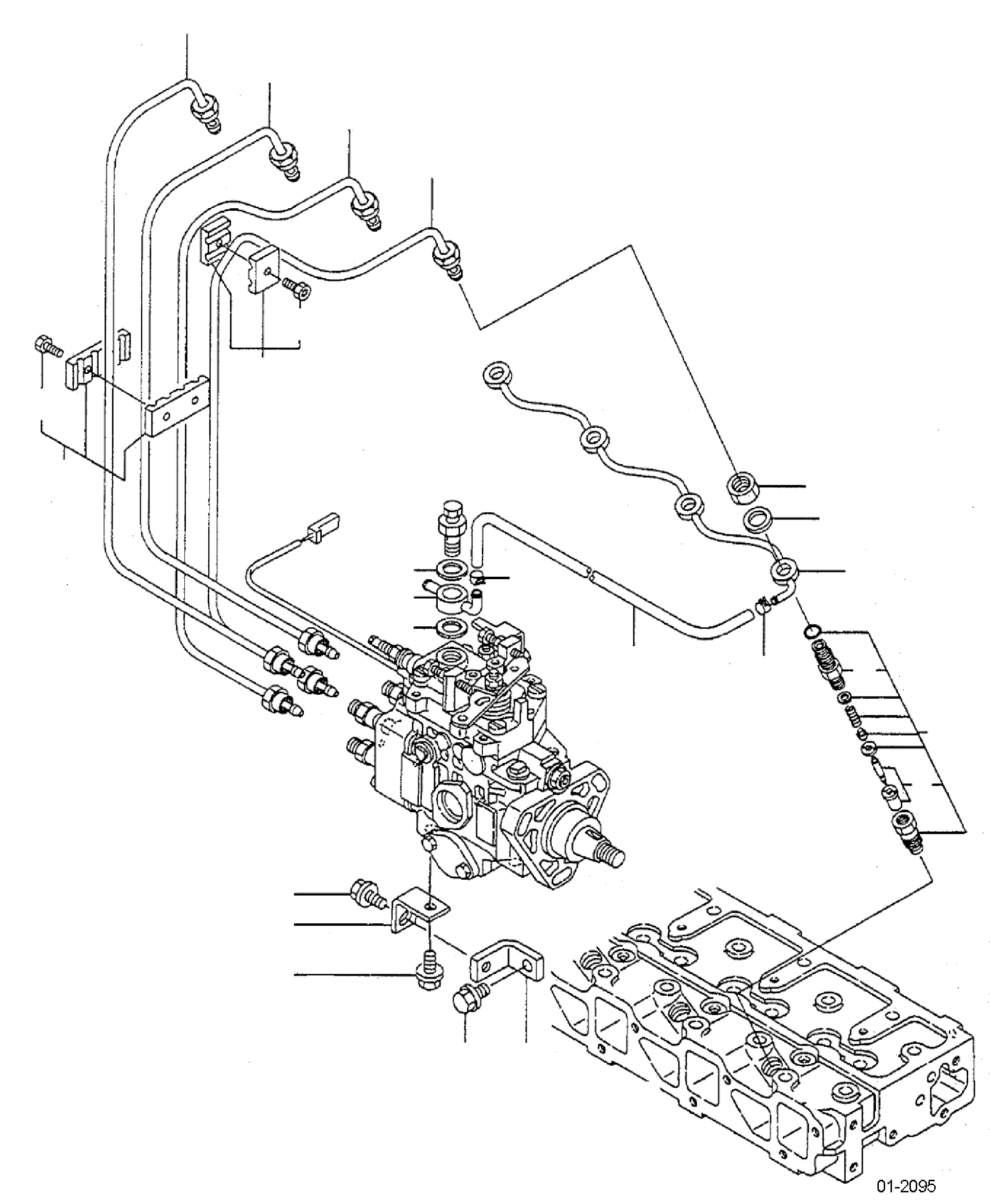 VALVE, FUEL YM129901-53010 KOMATSU