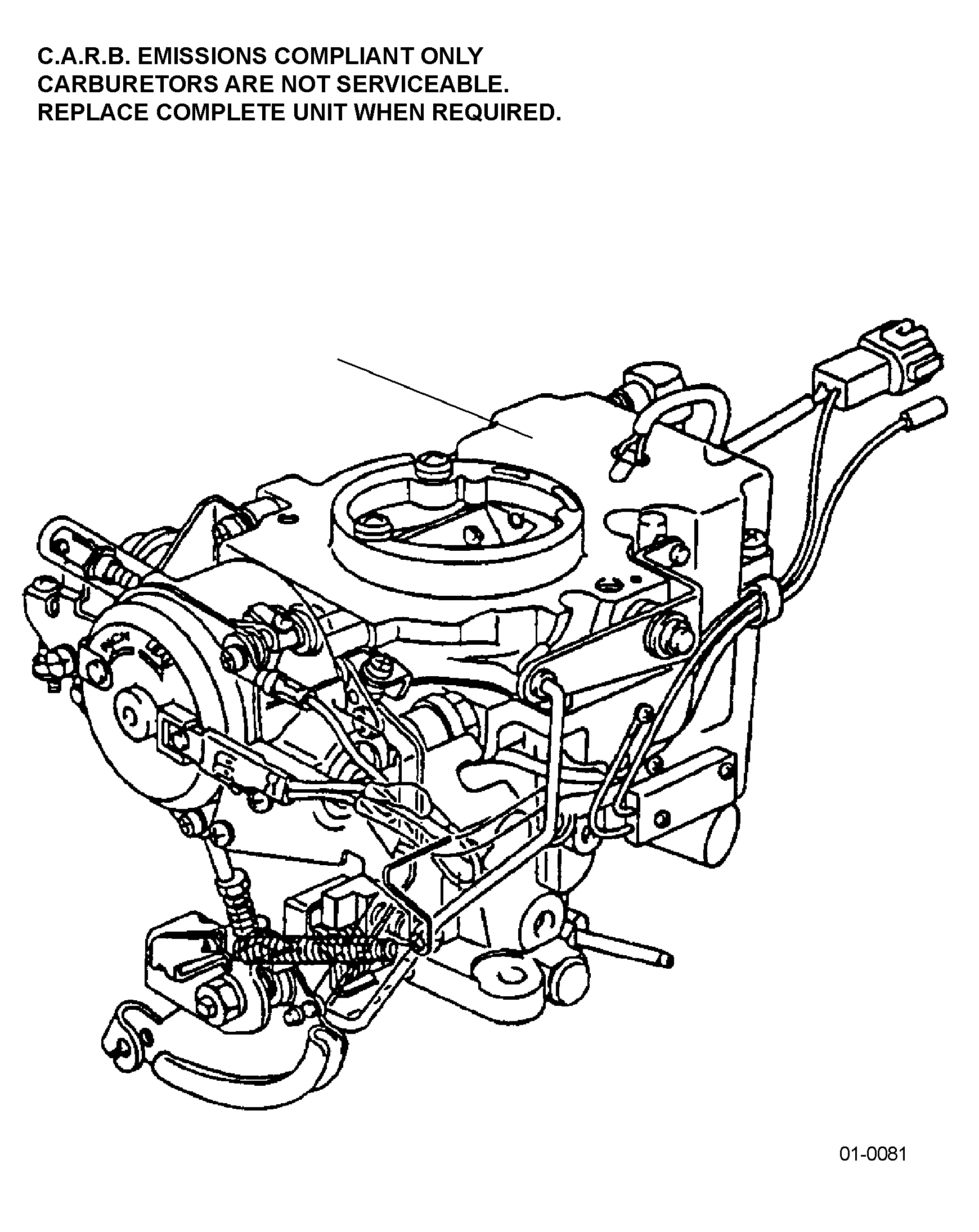 CARBURETOR, H25 16010-OK600 KOMATSU