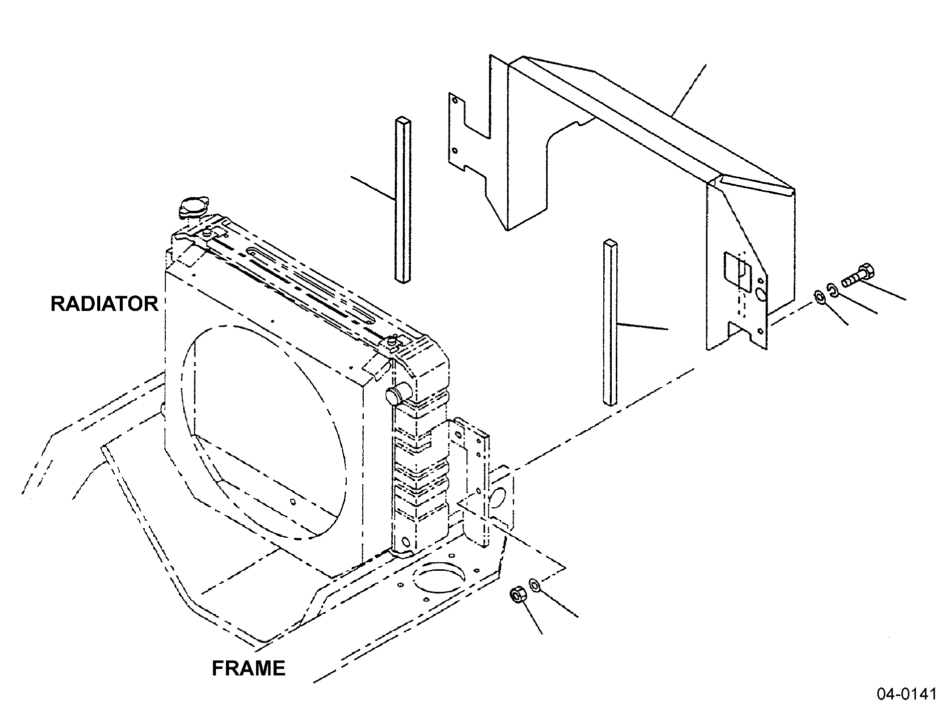 COVER, PNEUMATIC (C.A.R.B. ONLY) 3EB-04-39410SA KOMATSU