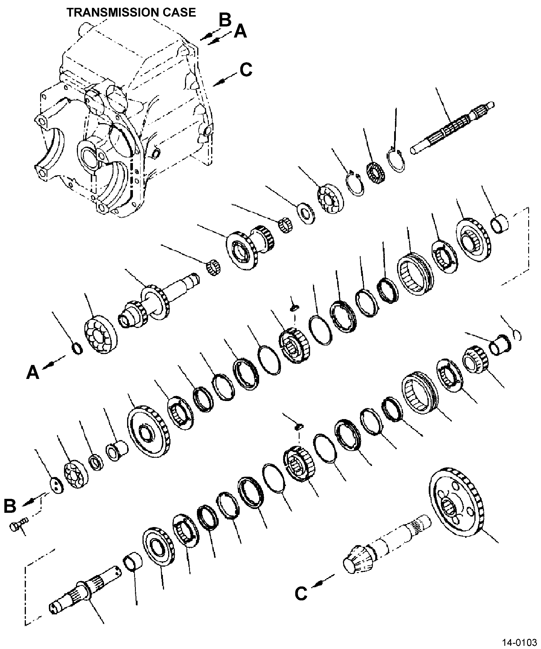 GEAR, 57 TEETH 3EB-14-32250 KOMATSU