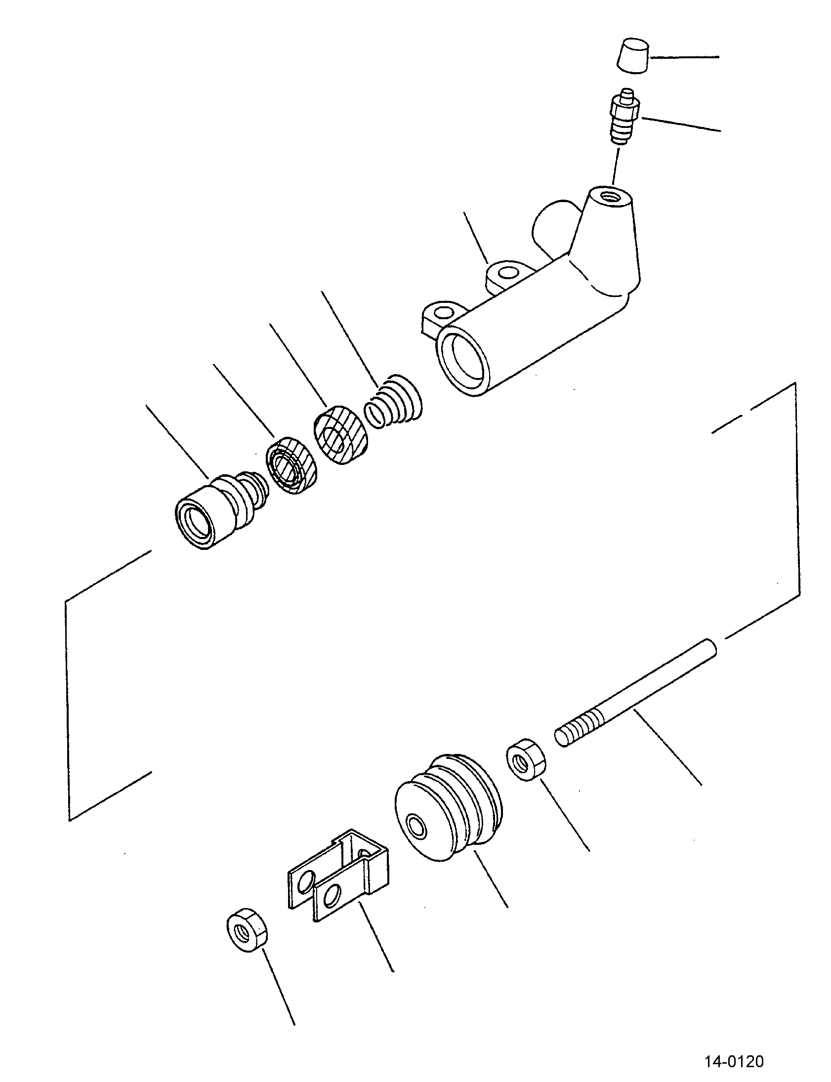 PISTON ASSY MY111-1024-00 KOMATSU