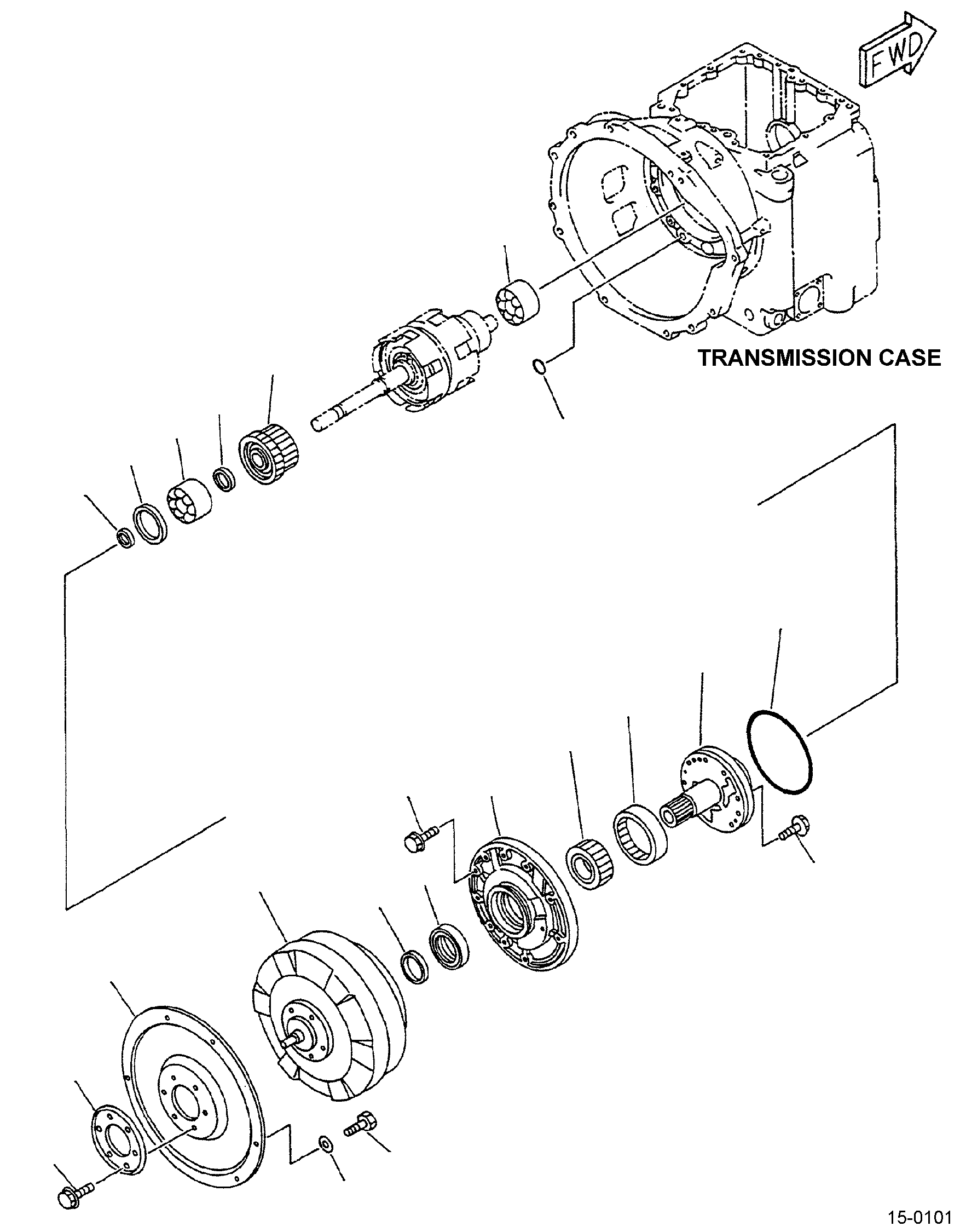 TRANSMISSION ASSY (PNEUMATIC) 37B-1ZB-A212 KOMATSU