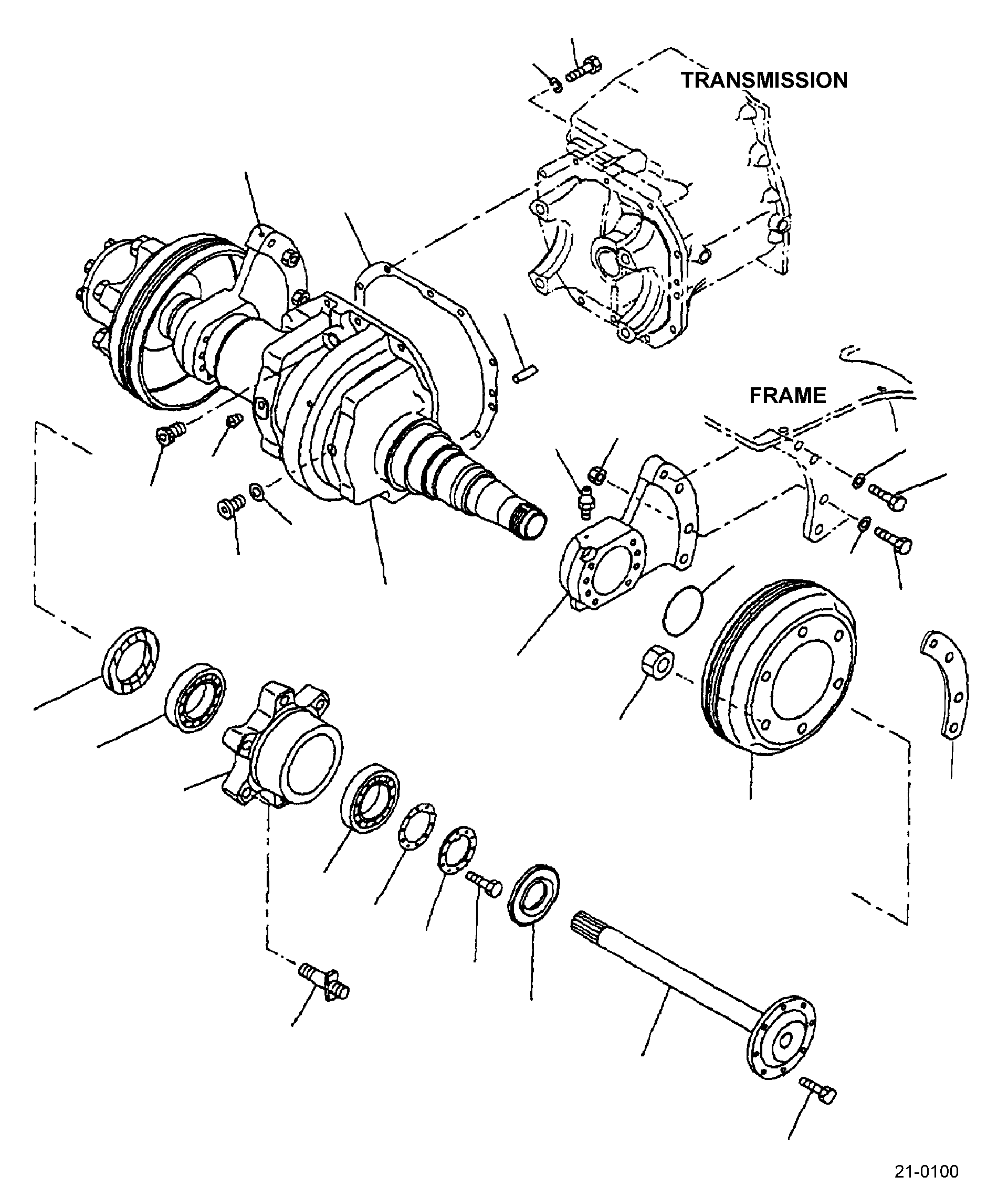 HOUSING ASSY 3EB-21-32110 KOMATSU