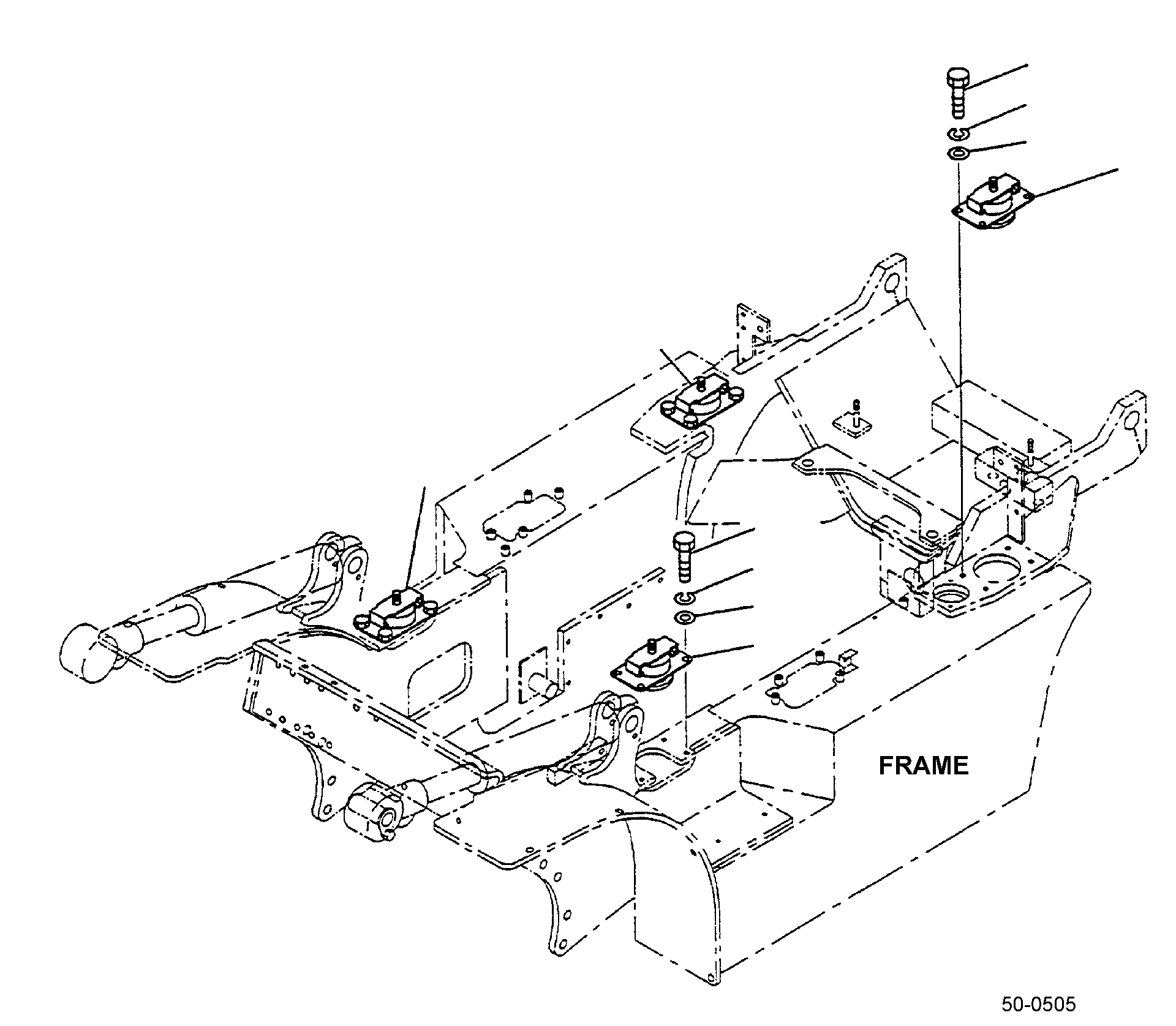 CUSHION, FRONT 3EB-51-32130 KOMATSU