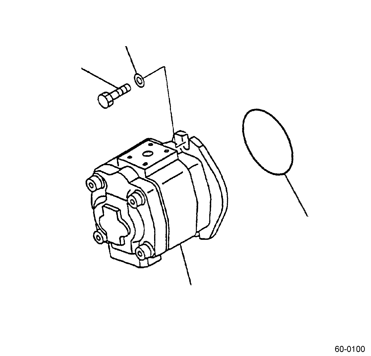 PUMP ASSY (FG20(S)H/25(S)H/30(S)H) 3EB-60-A5220 KOMATSU