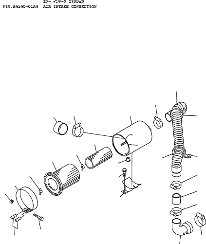 ELEMENT ASSY, OUTER 3EE-02-24630 KOMATSU