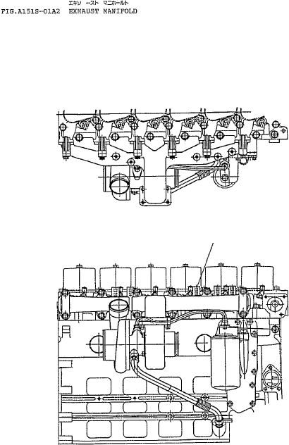 MANIFOLD, EXHAUST 6735-11-5130 KOMATSU