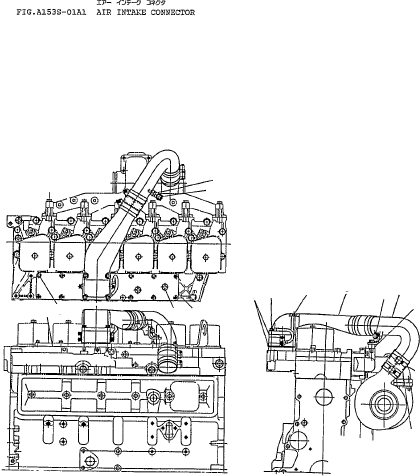 Разъём 6735-11-4530 KOMATSU