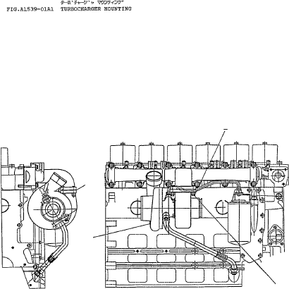 TURBOCHARGER ASSY 6735-81-8600 KOMATSU