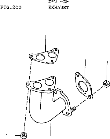 GASKET, EXHAUST TUBE 20692-1E810 KOMATSU