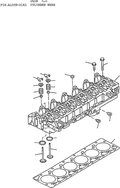 HEAD ASSY 6734-11-1010 KOMATSU