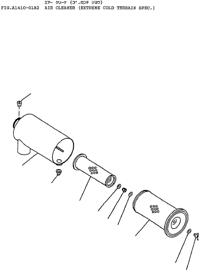 ELEMENT ASSY 600-182-3810 KOMATSU