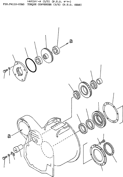 Подшипник OKC76307 KOMATSU
