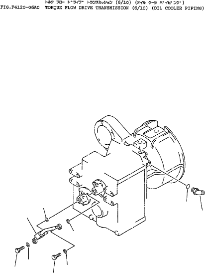 Труба 3FD-15-21690 KOMATSU