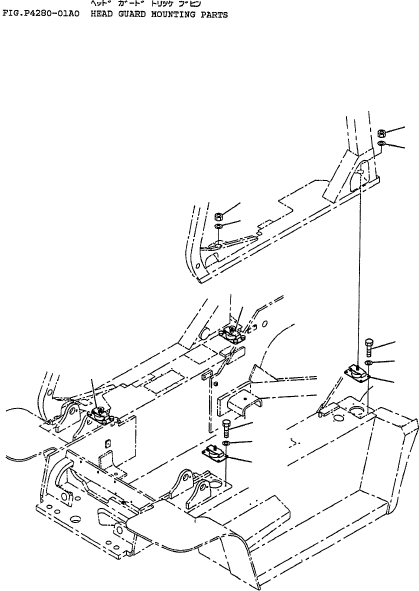 Амортизирующая подушка 3FE-51-11910 KOMATSU