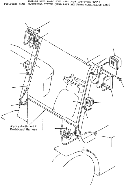 LAMP ASSY, HEAD 37B-1EA-3040 KOMATSU