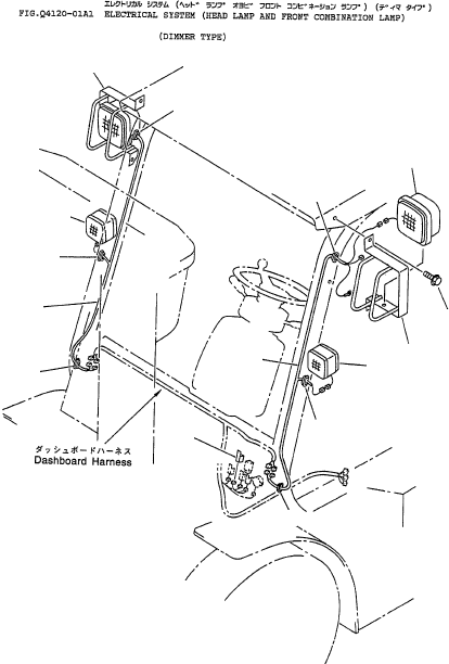 LAMP, HEAD 37B-1EA-3030 KOMATSU