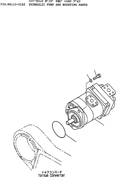 PUMP ASSY (5 TO 7 TON) 3FD-60-21310 KOMATSU